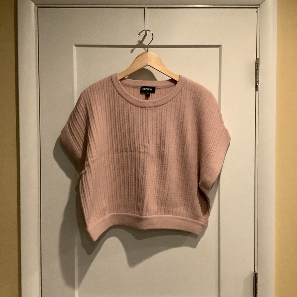 EXPRESS Blush Ribbed Women's Sweater